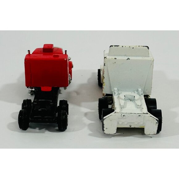 Zee Zylmex Big Rigs Peterbilt California Hauler Semi & Hot Wheels Blackwall 1982 - Picture 4 of 9